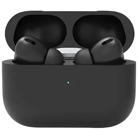 Casti wireless Air Pro 3, compatibile Android/iPhone, HD audio/ voce, dual HD true stereo, performanta, confort, cutie de incarcare portabila, autonomie 24 h, control tactil inteligent, Negru