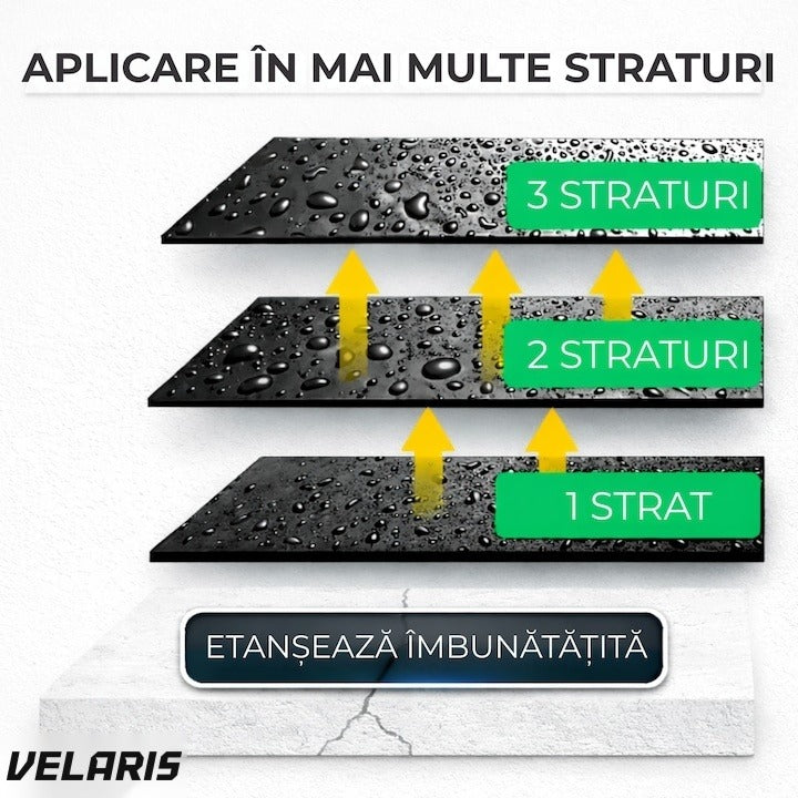 Spray impermeabilizant 450ml, etanșare rapidă fisuri și rosturi, protecție UV, alb