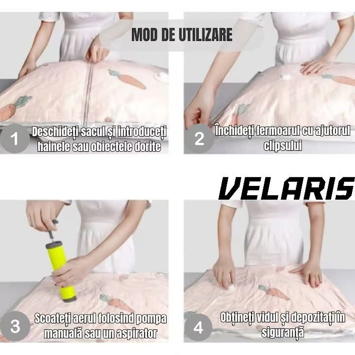 Set 12 Saci de Vidat 70x100 cm, Reutilizabili, Transparenti, Depozitare Haine si Textile, Protectie impotriva Prafului, Umiditatii si Insectelor