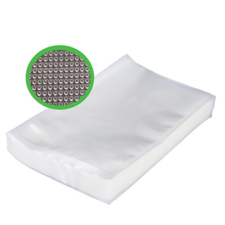 Set pungi vidate 20x30 cm, 50 bucăți, pentru sous-vide și depozitare