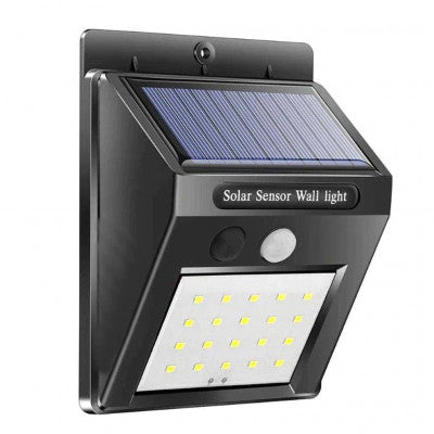 Lampă solară cu senzor de mișcare, 30 LED-uri SMD, IP65, 3 moduri iluminare