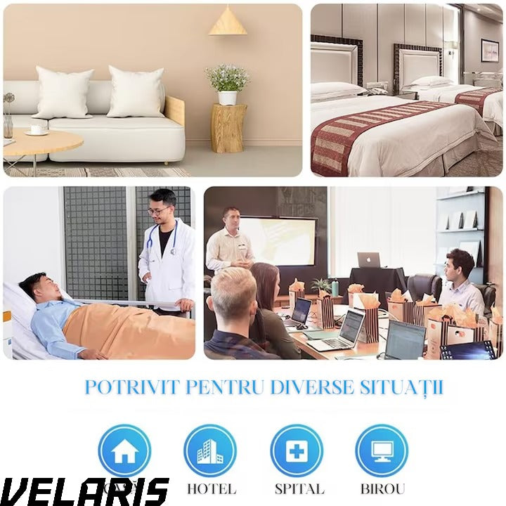 Sonerie fara fir, wireless, 260 m raza, 4 niveluri volum, rezistenta apa IP44, fixare dubla, negru