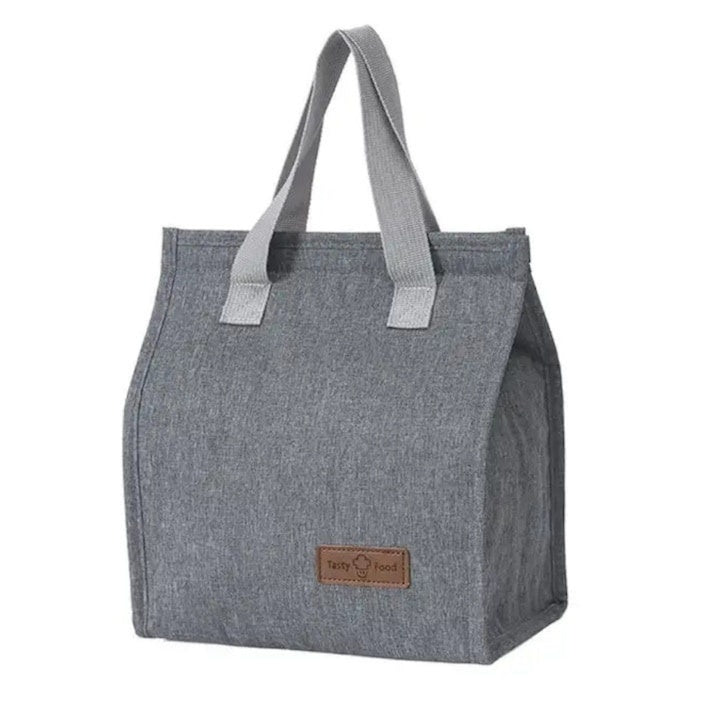 Geantă termoizolantă multifuncțională, 22.5x13x25.5 cm, material premium, gri