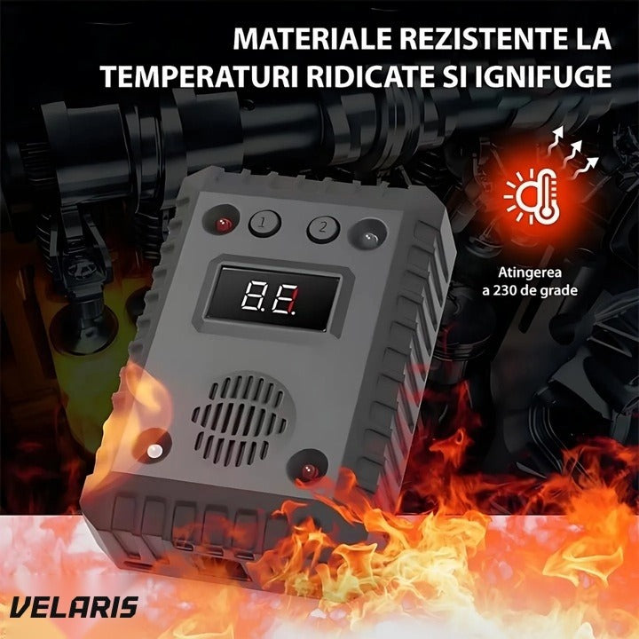 Dispozitiv ultrasonic anti-rozătoare SJZ-021, 9-65kHz, display LED, alimentare 5-24V sau baterii