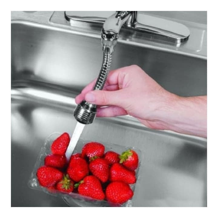Extensie flexibilă universală pentru robinet Turbo Flex