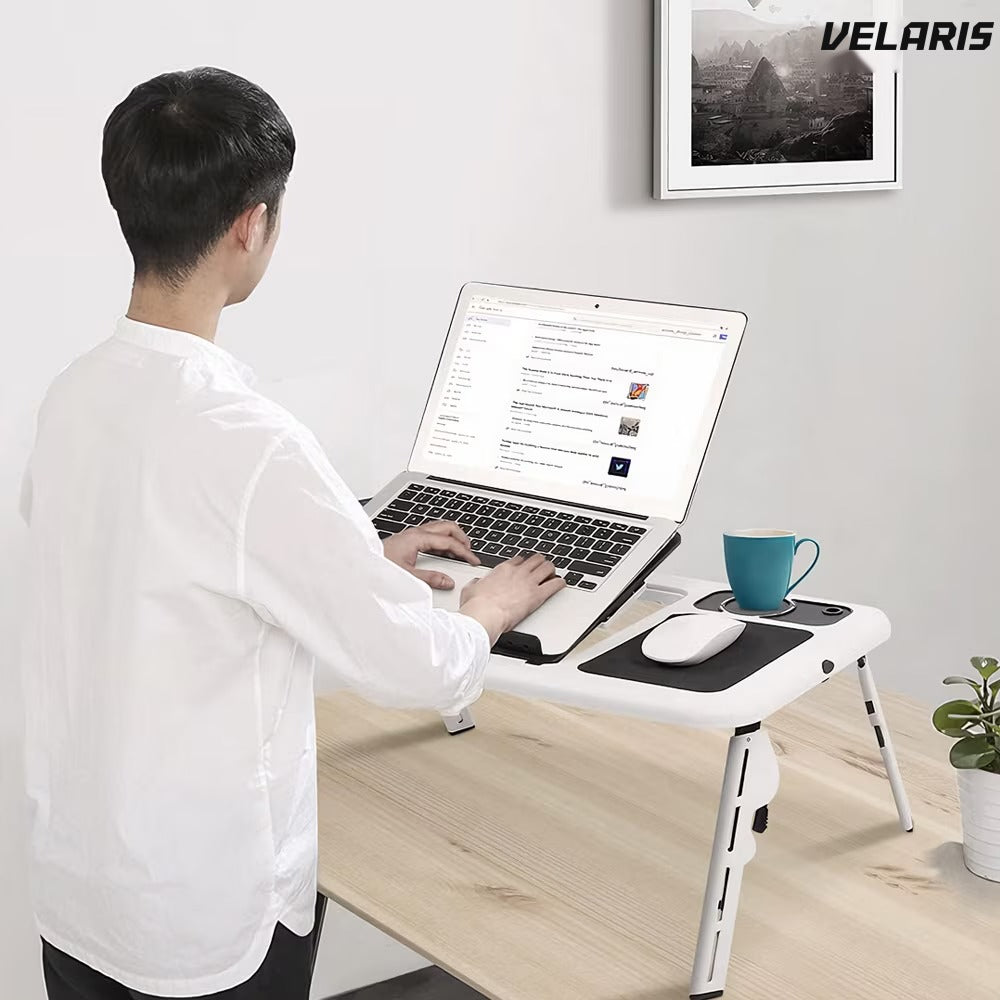 Masă pliabilă universală pentru laptop, tabletă și mic dejun