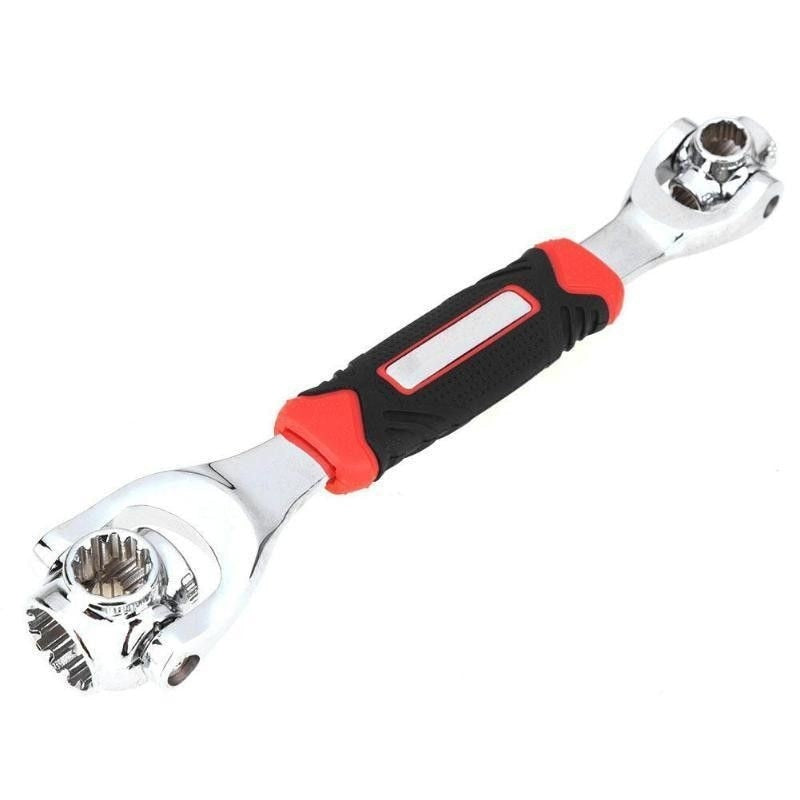 Cheie universală cu Torx 48 în 1, cap rotativ 360°, oțel carbon