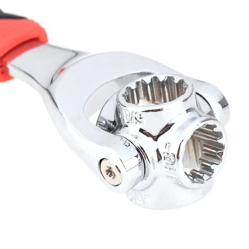 Cheie universală cu Torx 48 în 1, cap rotativ 360°, oțel carbon