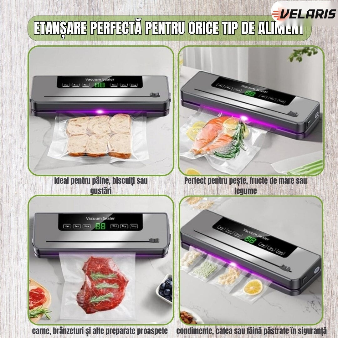 Aparat de vidat cu cutter integrat, sistem compact, moduri uscat și umed