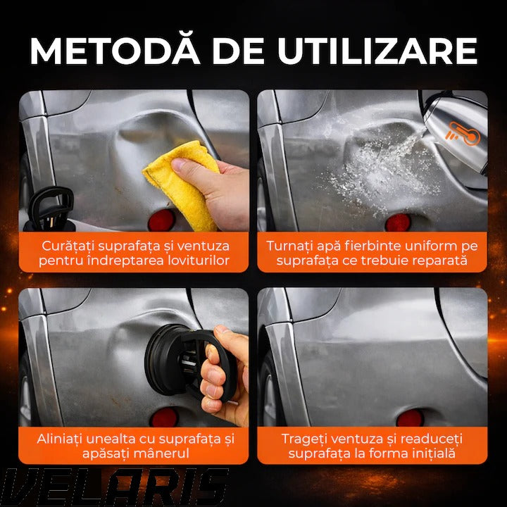 Ventuza puternica pentru indepartarea indoiturilor auto, reparare caroserie, diametru intre 5 si 8 cm