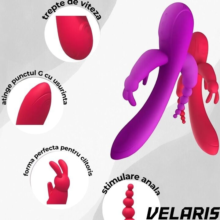 Vibrator pentru Femei, Stimulare Punct G si Clitoris, Roz, Design Ergonomic si Multiple Setari de Vibratie