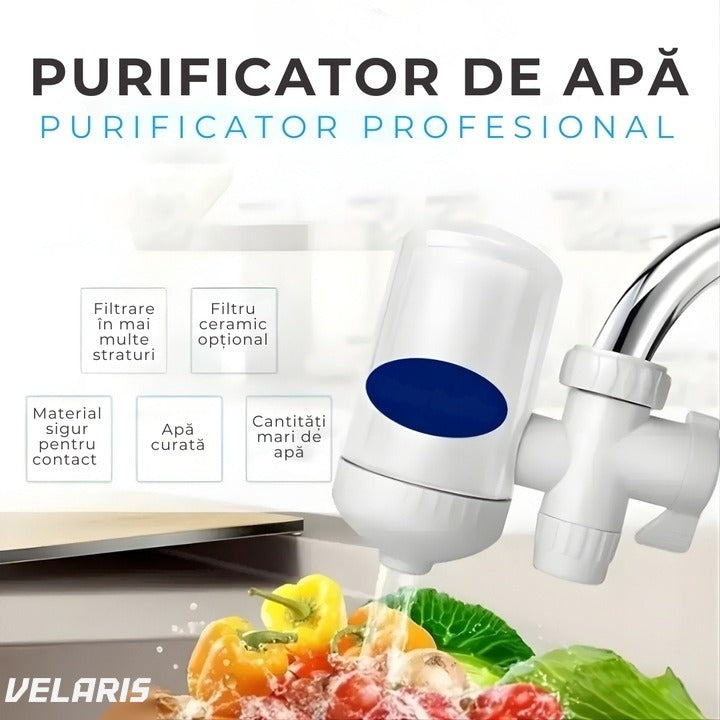Filtru apa pentru robinet, ceramic, 10.000 litri, instalare simpla, plastic