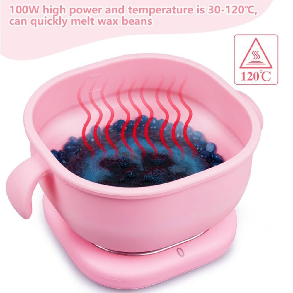 Incălzitor ceară 100W, temperatură reglabilă 30-120°C, capacitate 400 ml