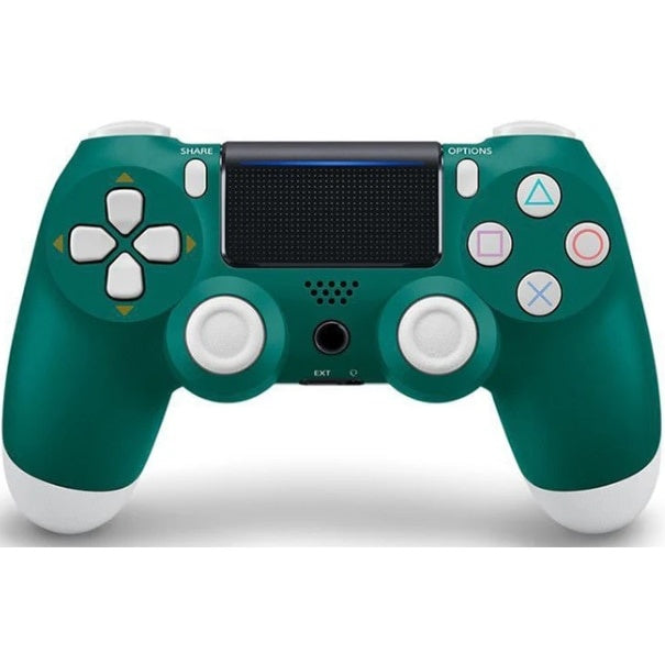 Controller wireless Doubleshock 4 pentru PS4, PS TV, PS Now, cu vibrații, verde