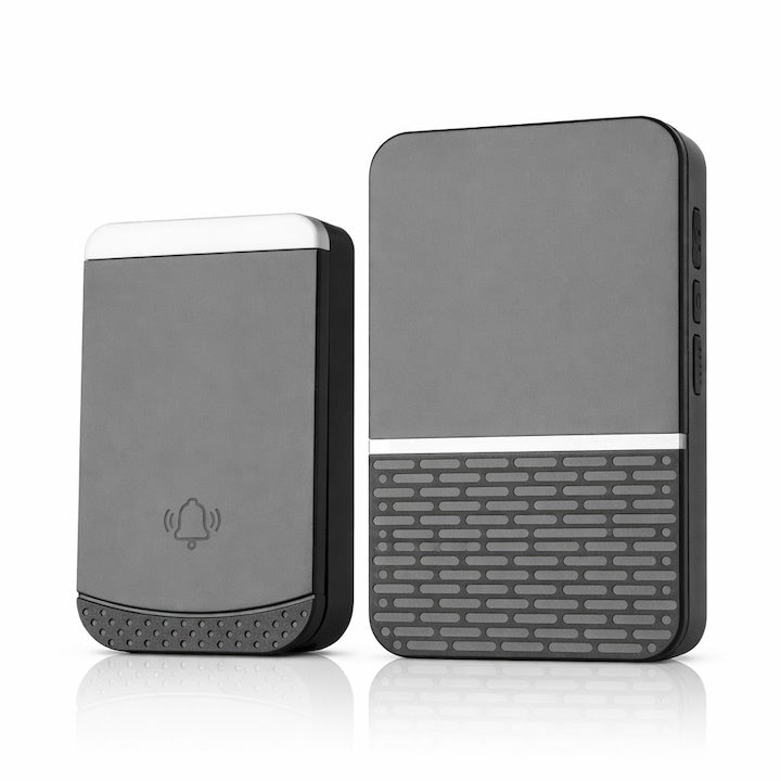 Sonerie Wireless, 260m, 4 Niveluri Volum, IP44, Negru