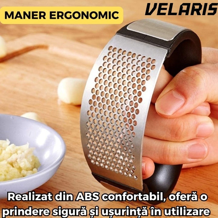 Zdrobitor de usturoi, presa manuala din inox, usor de curatat
